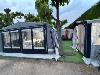 Caravana camping Trillas para entrar a disfrutar