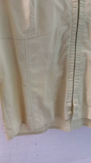 Camicia avvitata gialla taglia 46