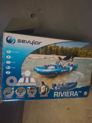 Kayak hinchable Sevylor Riviera 2 personas