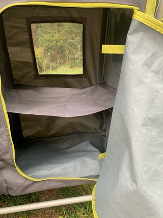 Armario Cocina Camping Quechua Gris/Verde
