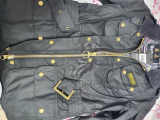 Chaqueta Barbour International Negra