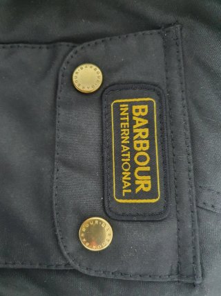 Chaqueta Barbour International Negra