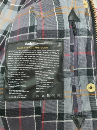 Chaqueta Barbour International Negra