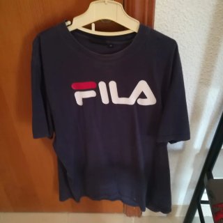 Camiseta Fila Azul Talla M