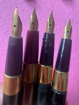 Plumas antiguas americanas 14k