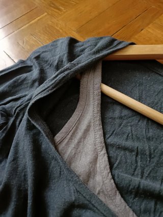 Camiseta Comptoir des Cotonniers gris-topo Talla S