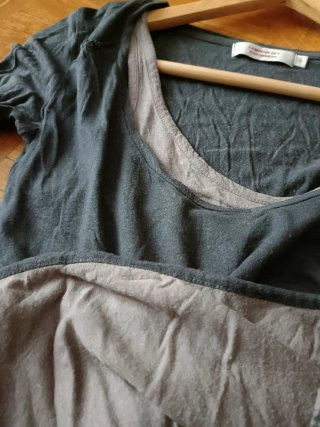 Camiseta Comptoir des Cotonniers gris-topo Talla S