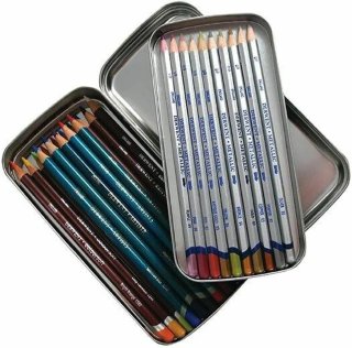Derwent Portalápices, Almacenamiento Doble con Bandeja Desmontable Integrada, Calidad Profesional