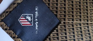 Corbata Atlético de Madrid Seda natural