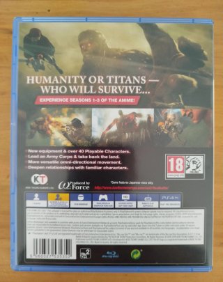 A.O.T. 2 Final Battle PS4