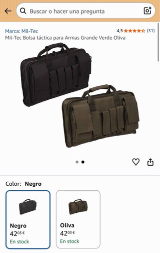 Bolsa Táctica Mil-Tec Negra