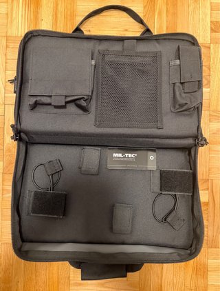 Bolsa Táctica Mil-Tec Negra