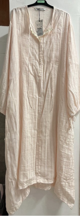 Vestido Túnica Rayas Zara Talla XL