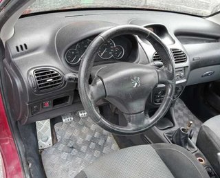 Peugeot asiento delantero izquierdo 206 cc 406417