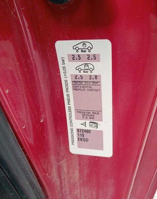 Peugeot asiento delantero izquierdo 206 cc 406417