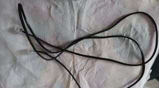 Cable de teléfono RJ11 negro