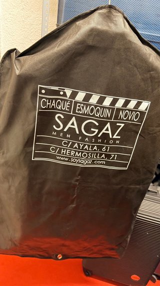 Traje de fiesta Sagaz negro talla M