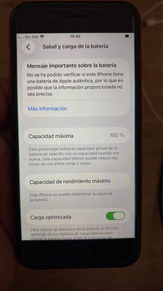 iPhone SE (2ª gen) Rojo