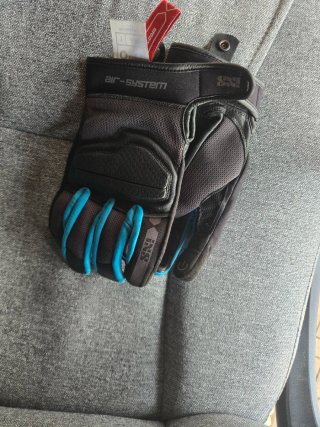 Guantes+chaqueta de moto verano