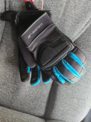 Guantes+chaqueta de moto verano