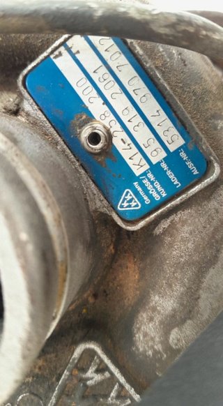 Turbocompresor citroen xsara berlina 1.9 1145637