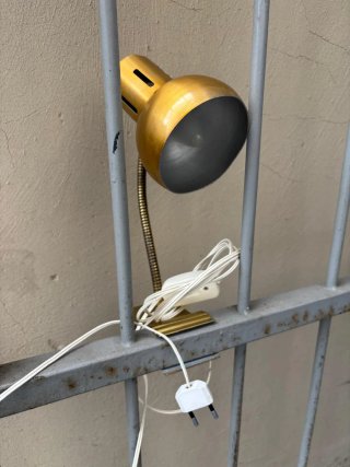 Lampada a pinza ottone