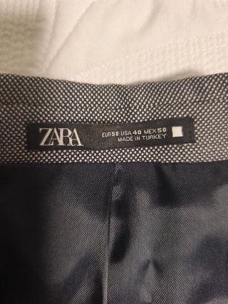 Traje ZARA Gris