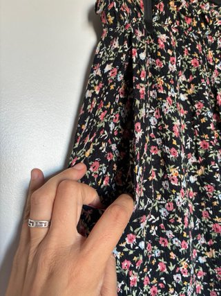 Pantalón Zara flores verano mujer Talla S