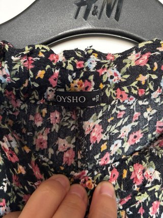 Pantalón Zara flores verano mujer Talla S