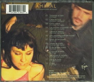 Amaral - Una pequeña parte del mundo CD