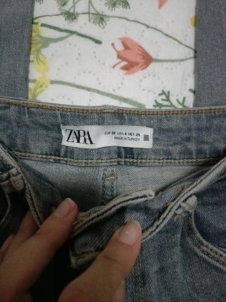 Vaqueros Zara cintura alta