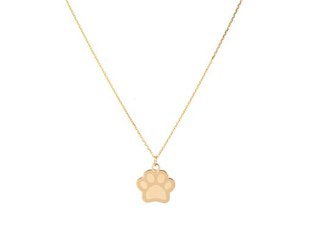 Collar oro 9kt huella Converters