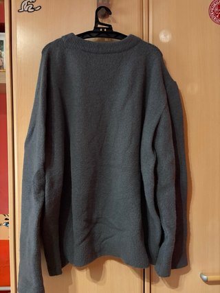 Jersey Zara Oversize Gris Talla L