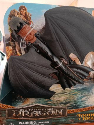 Figura Toothless y Hiccup Cómo Entrenar a tu Dragó