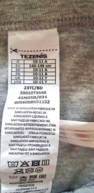 Slip Tezenis bambino 3 pezzi