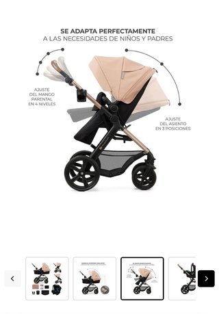 Carro de bebé Kinderkraft +silla del coche nueva