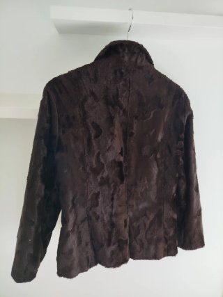 Chaqueta pelo sintético A Tempo Marrón