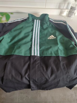 Chaqueta Adidas Verde y Negra