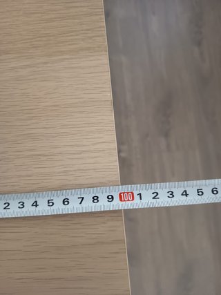 Mesa Ikea LINNMON 100x60 Patas Metal
