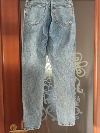 Pantaloni jeans donna blu
