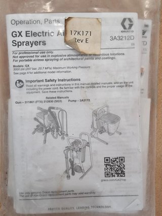 Máquina Pintar Airless Graco GX21