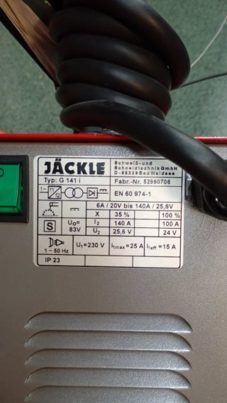 Soldadora Jackle G141I