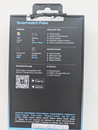 Smartwatch KSIX Pulse Negro