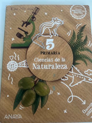 Ciencias de la Naturaleza, 5 Primaria