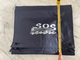 Mochila de socorrismo azul SOS