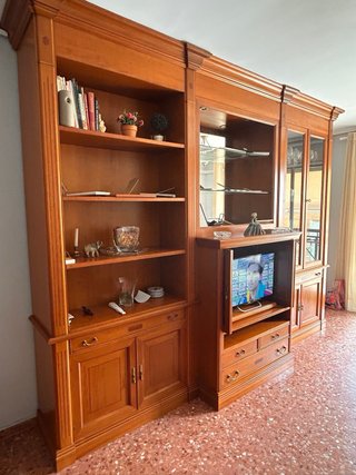 Muebles de salón madera maciza