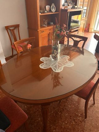Muebles de salón madera maciza