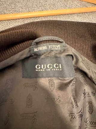Chaqueta de Piel Gucci Marrón