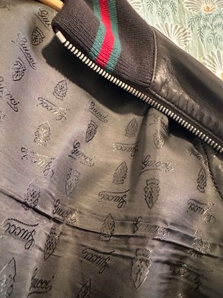 Chaqueta de Piel Gucci Marrón