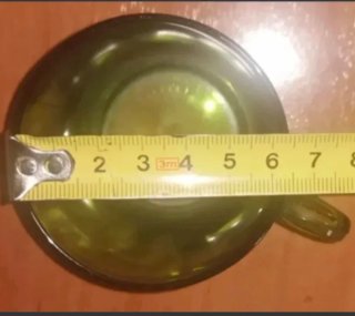 Café. 6 Tazas Duralex verde